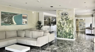 Interiors with sofas