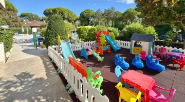 Outdoor play area
