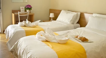 Chambre double avec petit-déjeuner 