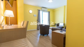 Seating area in room