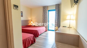 Balcony in triple room