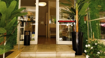 Entrée de l'hôtel Angela Misano
