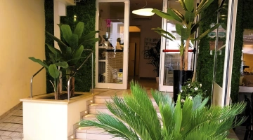 Entrée de l'hôtel Angela Misano