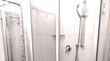 Salle de bains à l’Hôtel Angela Misano