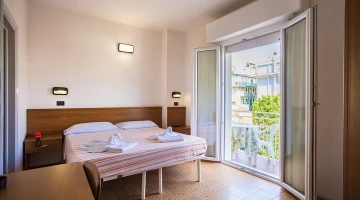 Chambre avec balcon