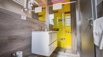 Private bathrooms in a modern style