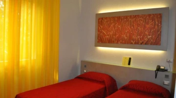 Double beds in junior suite