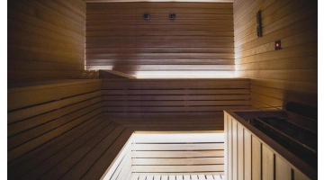Sauna in the spa