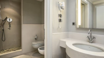 Private bathroom in the room