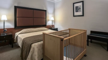Cot in the room
