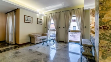 Area comune con accesso in terrazza