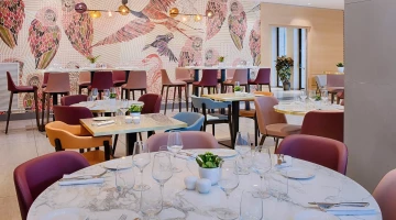 Restaurant hall