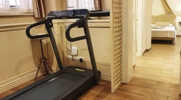 Tapis roulant in suite avorio