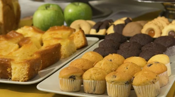 Buffet petit-déjeuner sucré