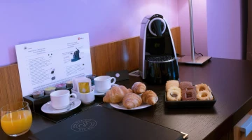 Possibilité de petit déjeuner en chambre