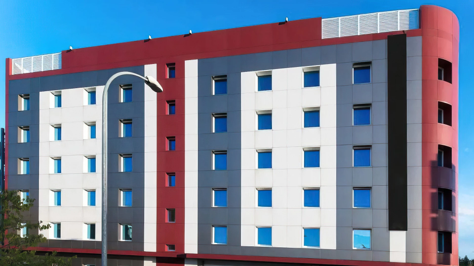Façade extérieure de l&#39;hôtel