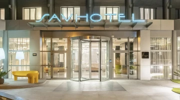 Entrée au Savhôtel