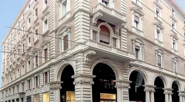 Bâtiment qui abrite le B&amp;B alle torri