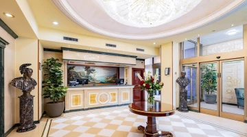 Hall dell'albergo