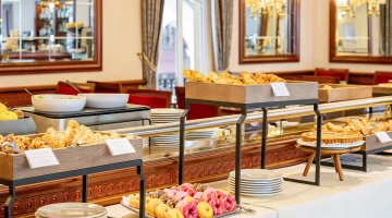 Buffet colazione continentale
