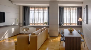 Living area of the Suite