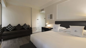 Chambre double supérieure avec canapé