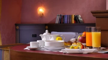 Possibility of breakfast in the room