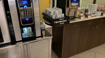 Drinks corner in the breakfast room