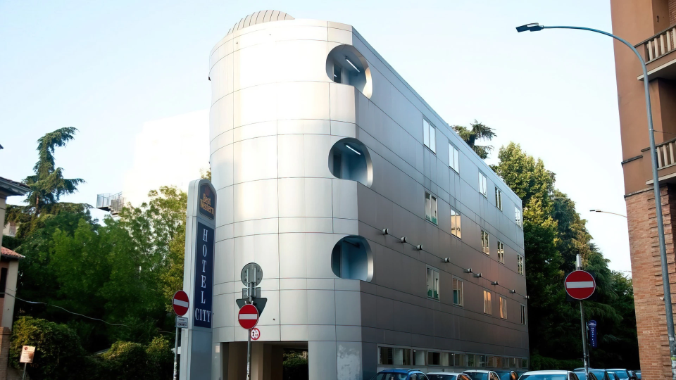 External facade of the hotel