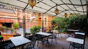 Gazebo arredato