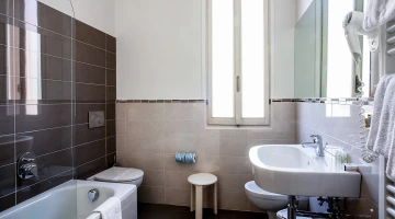 Bagno con vasca
