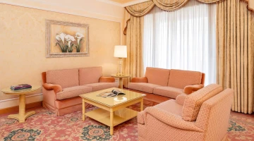 Junior suite con area soggiorno