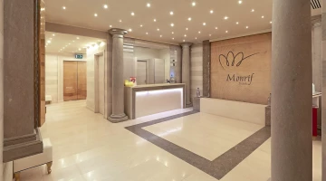 Hall e reception della monrif spa