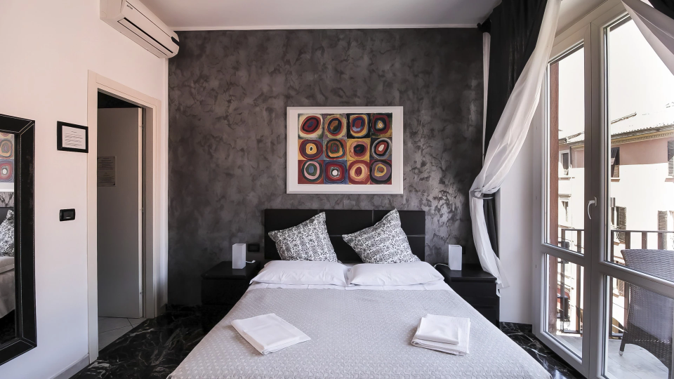 Chambre avec balcon privé