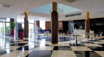 Innenraum des Hotels