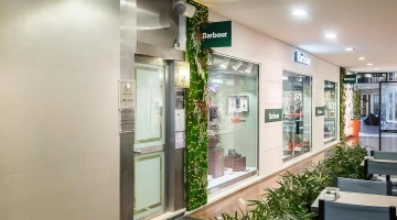 Eingang zum B&amp;B Galleria Cavour
