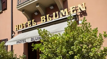 Insegna hotel blumen