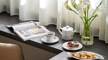 Service de petit-déjeuner en chambre