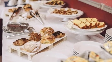 Sweet buffet detail