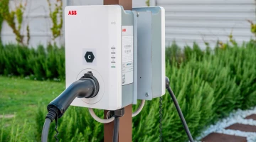 Borne de recharge pour voitures électriques