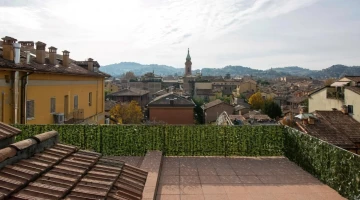 Shared terrace with view