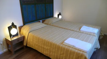 Double room with towels available