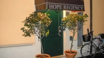 Ingresso b&b hope