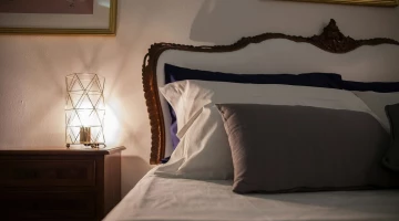 Blue room detail
