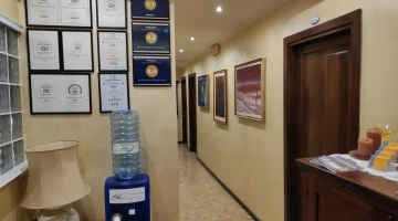 L&#39;entrée des chambres