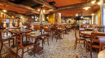 Salle du restaurant Il Pavaglione