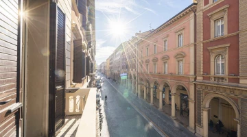 Veduta dal balcone