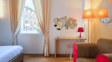Deluxe Junior Suite with Desk and Armchair
