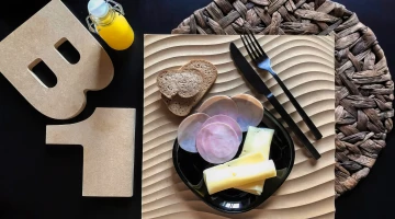 Sweet and savory breakfast