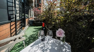 Espace extérieur aménagé